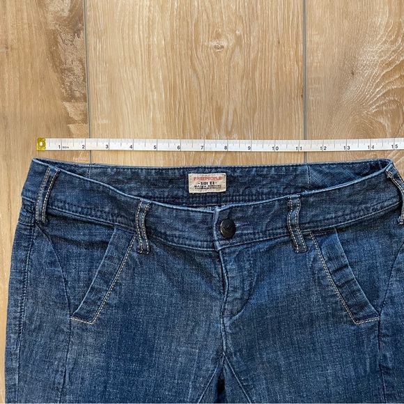 Free People Long Denim Short - Picture 12 of 14